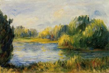 Pierre Auguste Renoir : The Banks of the River II